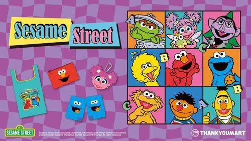 『セサミストリート』のオリジナルデザイン雑貨が新登場！